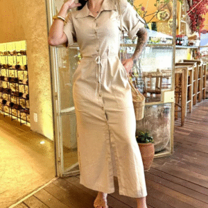 Chemise Clássico em Linho