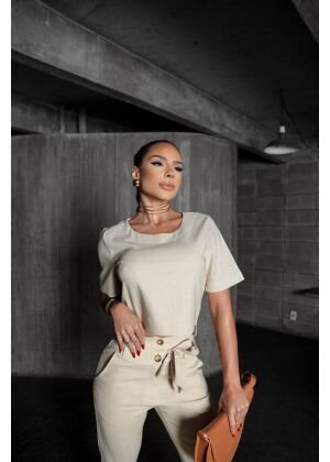 Conjunto Camisa e Calça Olivia